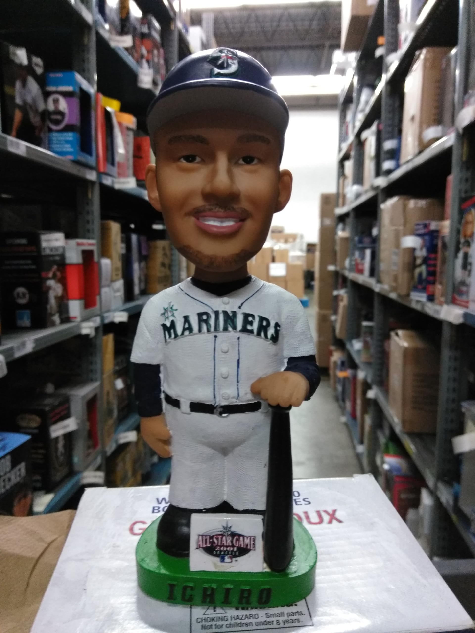 イチロー ボブルヘッド MLB All-Star Game2001 Ichiro Suzuki Seattle Mariners 2001 AllStar Bobble Seattle