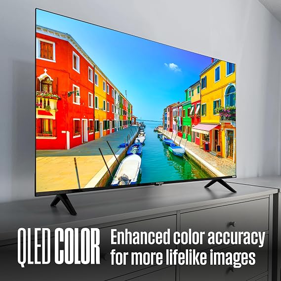 Westinghouse Roku TV - 32 Inch Smart TV, HD QLED Television w/Dolby Digital+, Wi-Fi & Mobile App Connectivity, Flat Screen, Bluetooth, Compatible w/Apple AirPlay, Alexa, Google Assistant