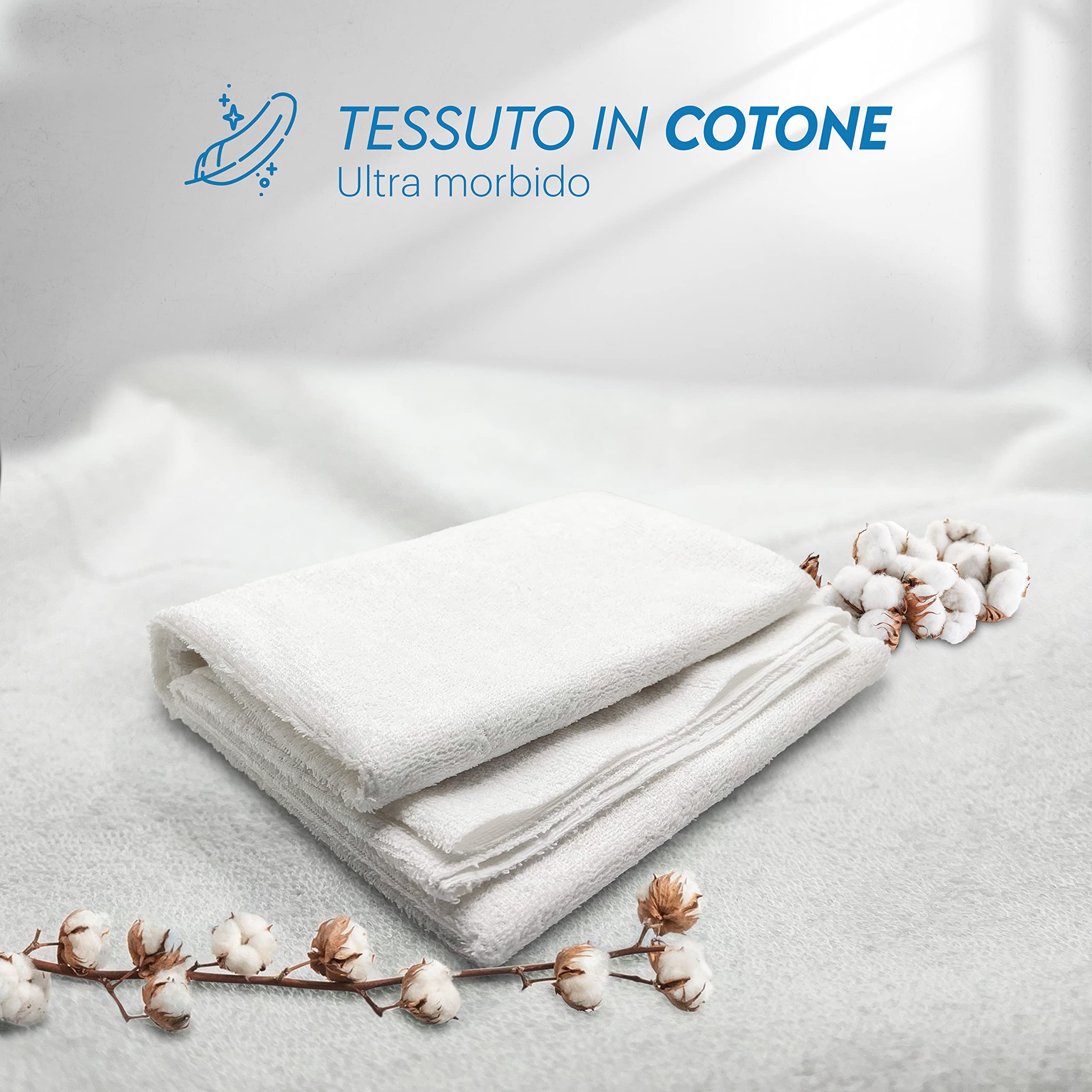 Traversa Impermeabile Matrimoniale Universale per Materassi 100x240 cm OEKO-TEX