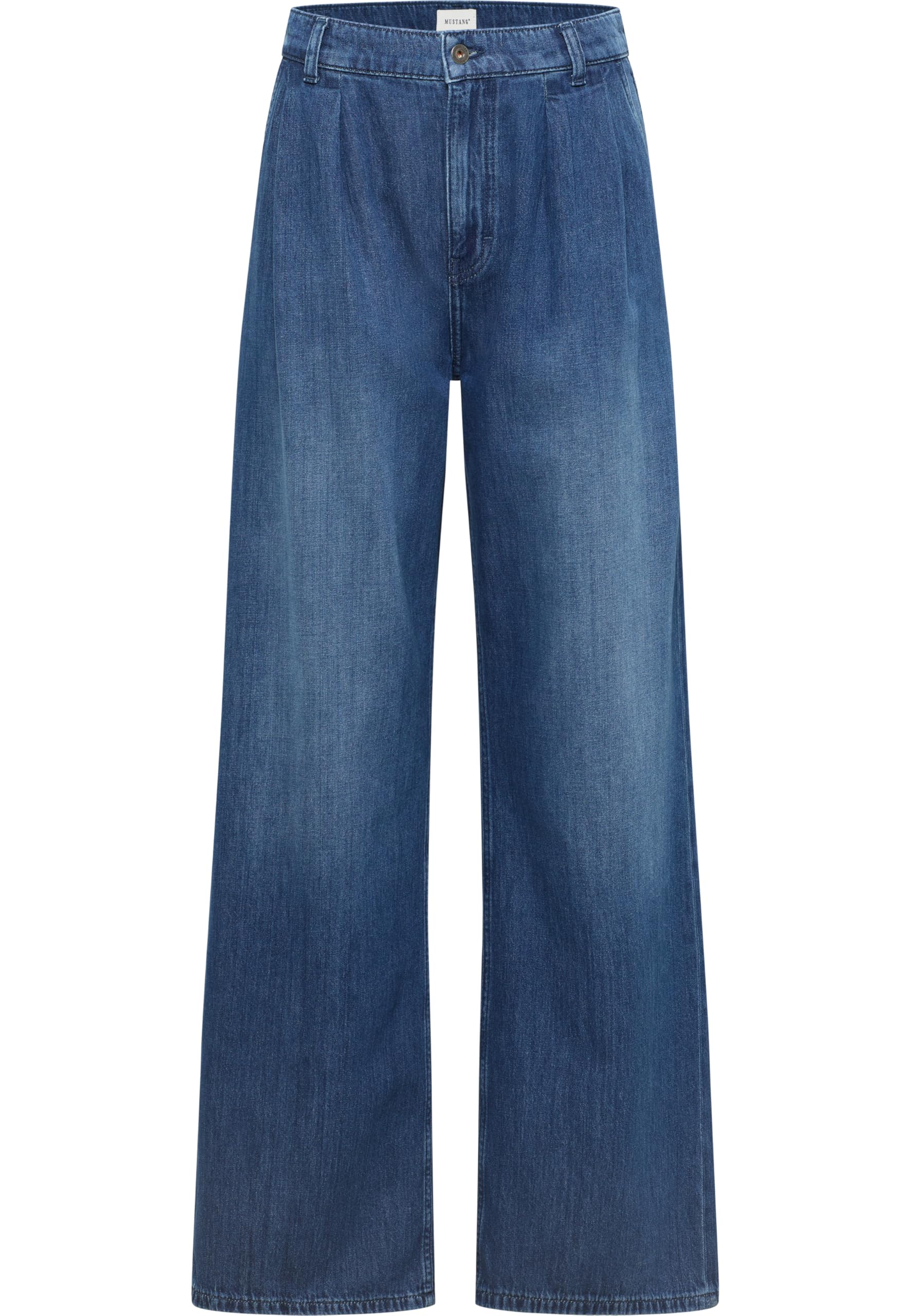 MUSTANG Style Luise Wide With Pleats - Dżins Kobiety