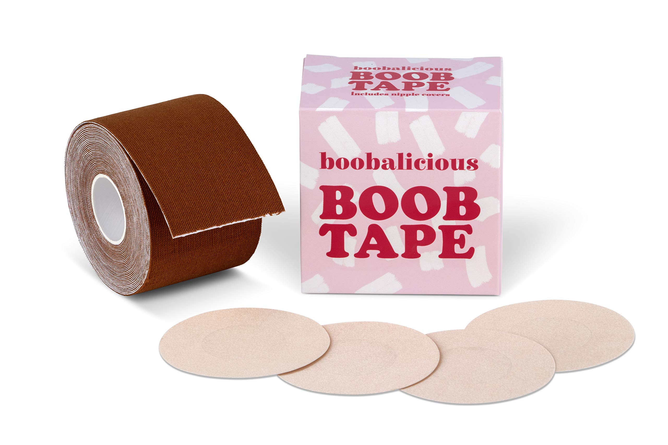 Buy Boobalicios Boob Tape and 5 Pairs of Adhesive Soft Nipple Covers