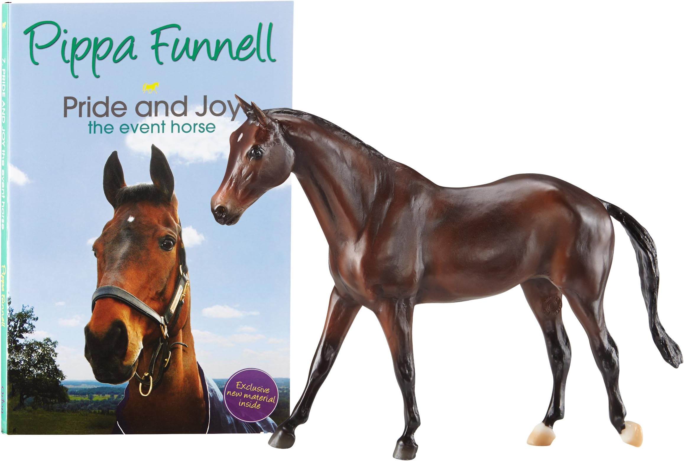 Breyer - Pippa Funnell's Primmore's Pride Horse & Book Set - Hornby