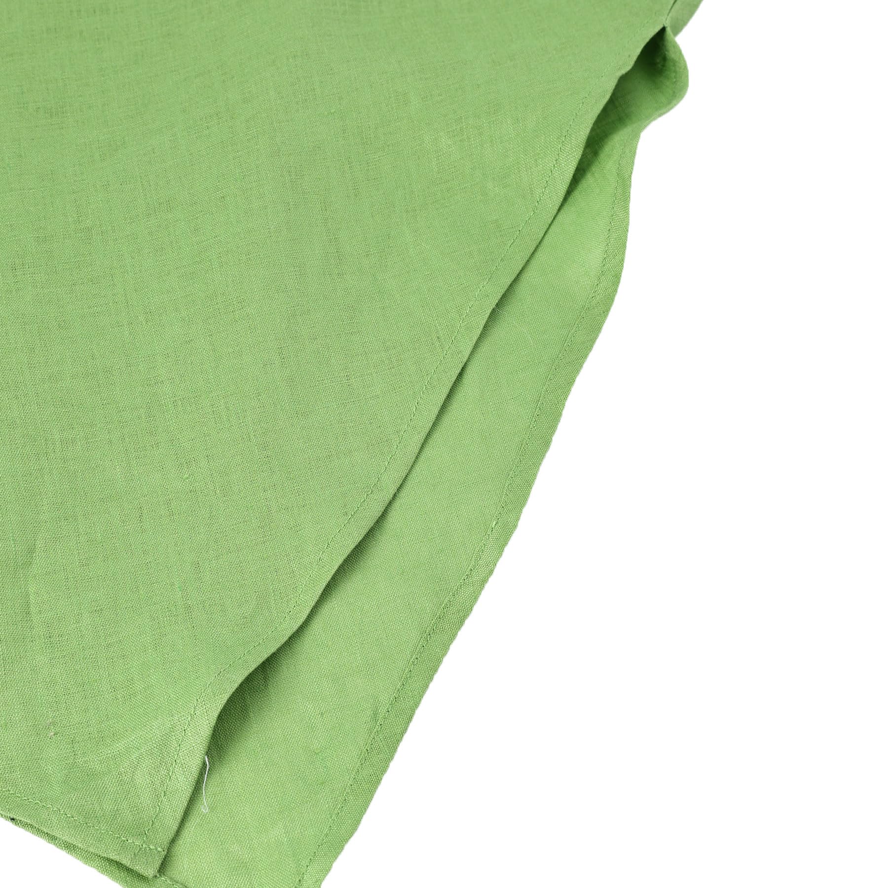 Amazhiyu Leinenkleider Damen Sommer Lang Sommerkleid Leinen Mit Schlitz
