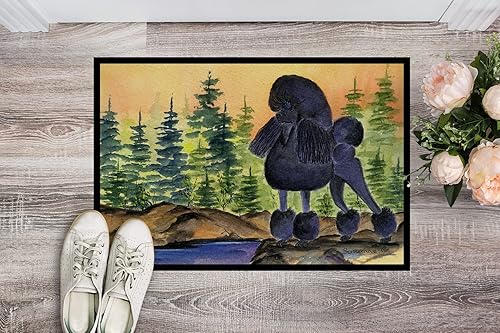 Miniatura 2 de Caroline's Treasures SS8196JMAT - Tapete para puerta delantera, 24 x 36 pulgadas, para interiores y exteriores, para entrada, antideslizante,