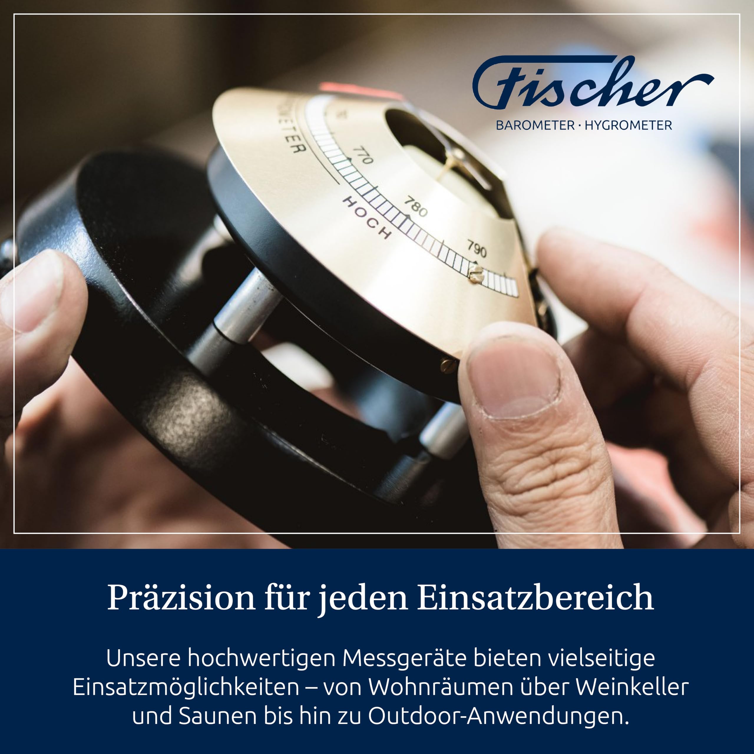Fischer 150CR, Synthetic-Hygrometer, Kunststoff, Messstation, Feuchtemesser