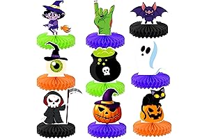 KatchOn Scary Halloween Honeycomb Centerpieces