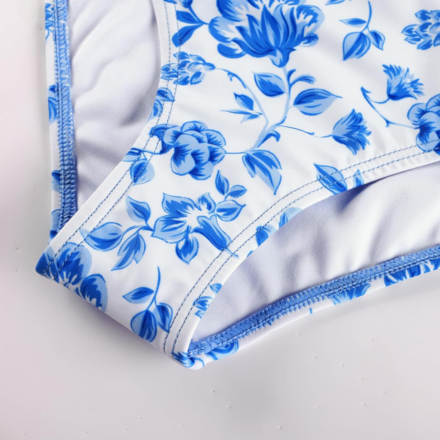 GRACE KARIN Teen Girls Swimsuits 2 Piece Tankini Set Bathing Suits for Kids 7-14Y - Image 5