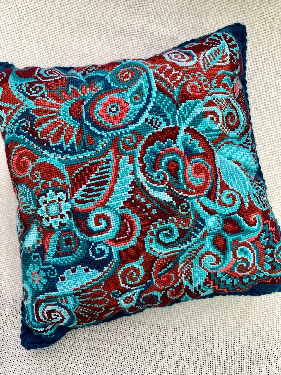 Riolis Kit De Broderie Au Point De Croix Coussin/panneau Avec