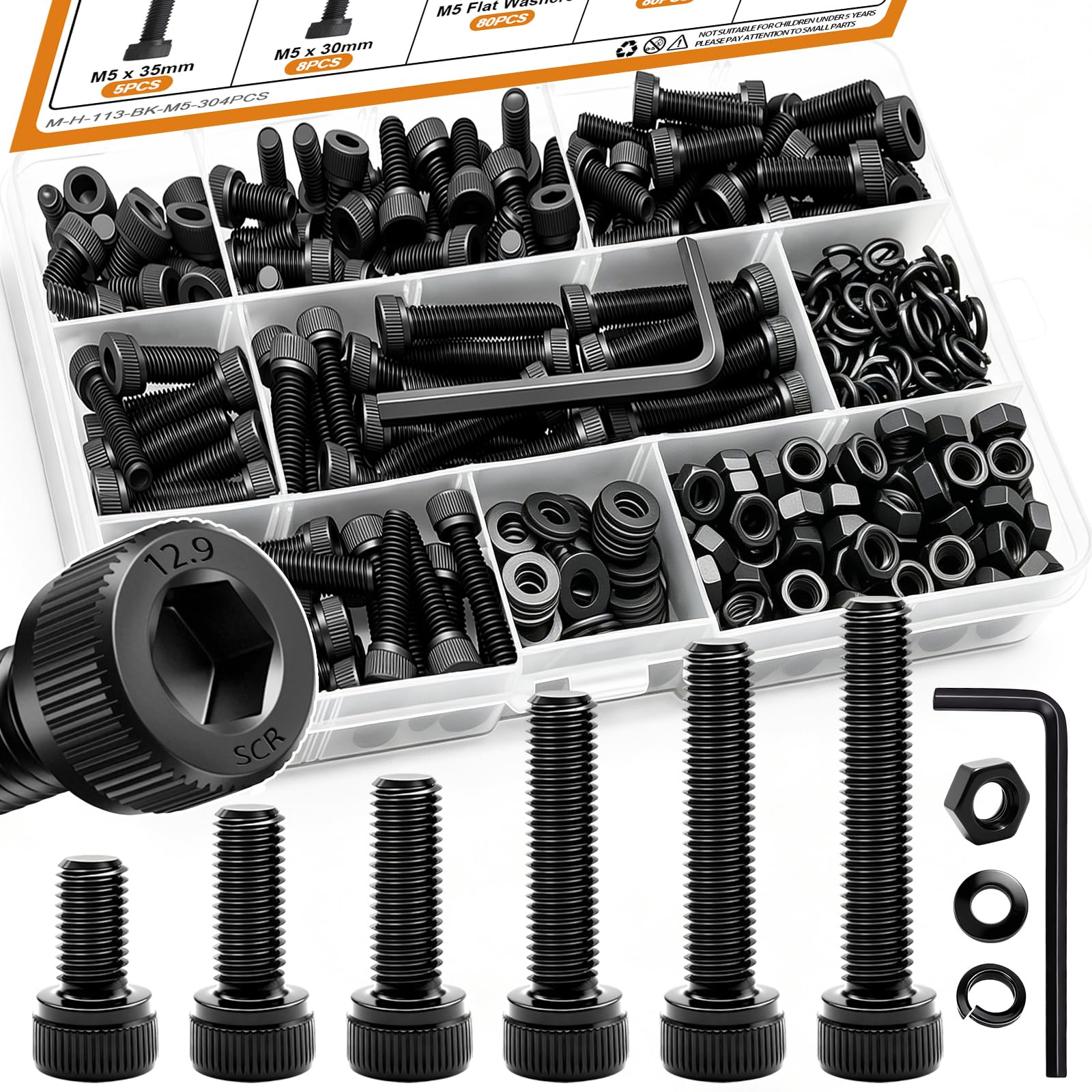 780PCS Stainless Steel Screw & Bolt Kit - DIY & Repairs -16 780PCS Stainless Steel Screw & Bolt Kit - DIY & Repairs -16