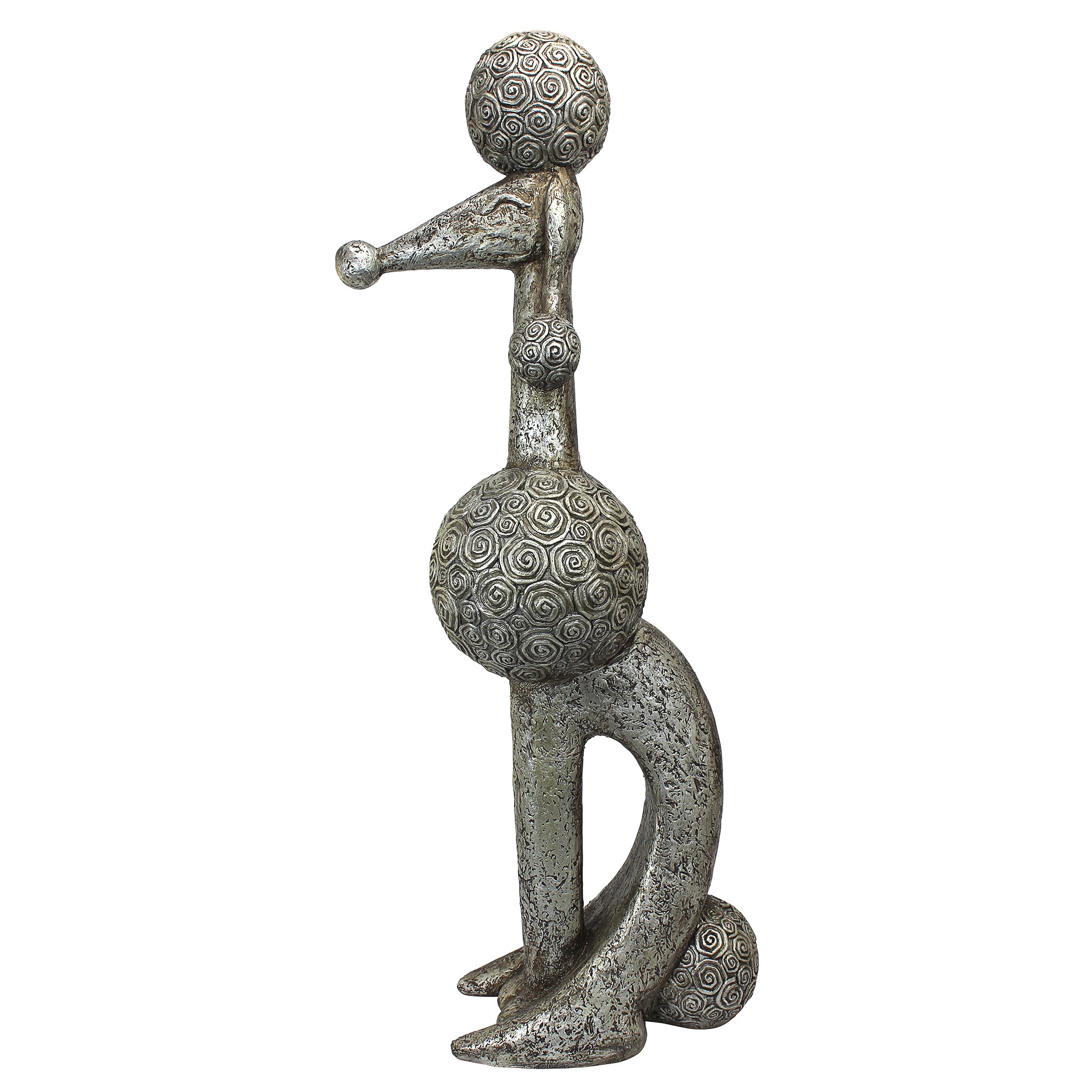 Design Toscano Estatua, Resina, marrón, 35,5 x 18 x 82,5 cm