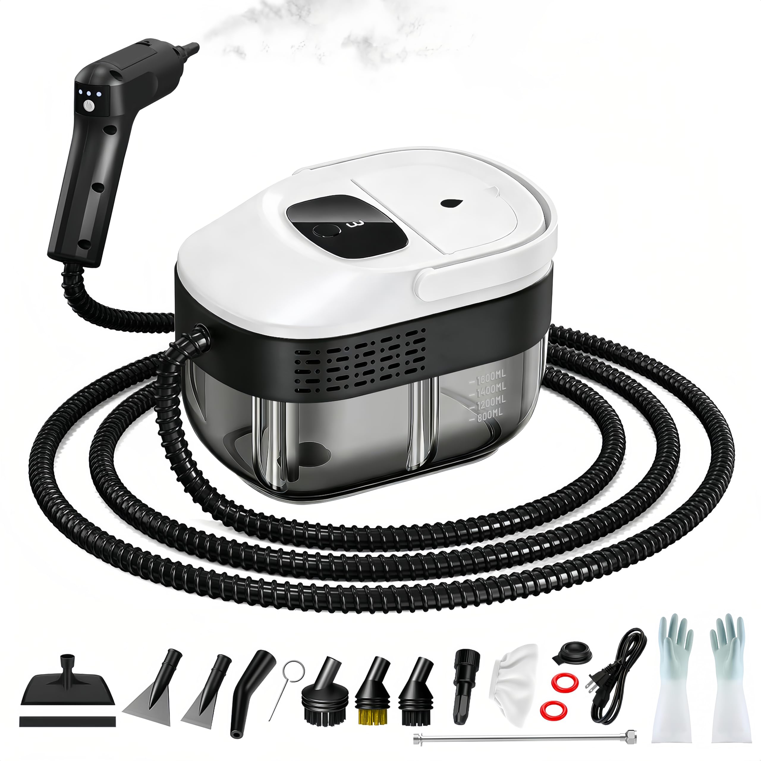 手入れ用具 SHINYGEL STEAM OFF MACHINE Amazon.com - Pressurized Handheld Steam Cleaner 2500W, 54oz Large