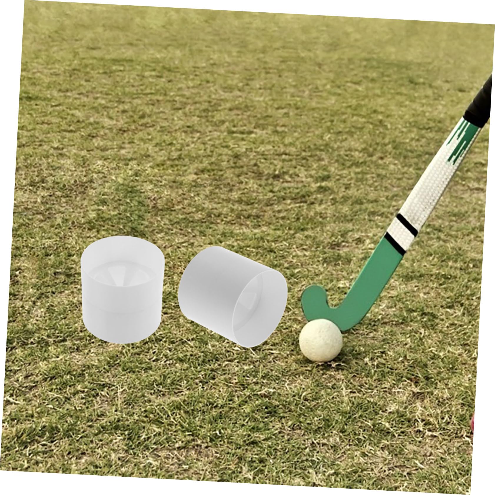 Gogogmee Golf Putting Practice Device 2Pcs Golf Hole Cup Cover for Putting Green