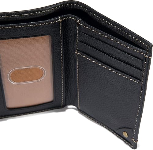 Miniatura 5 de Carhartt Carteras duraderas de tres pliegues disponibles en estilos de cuero y lona
