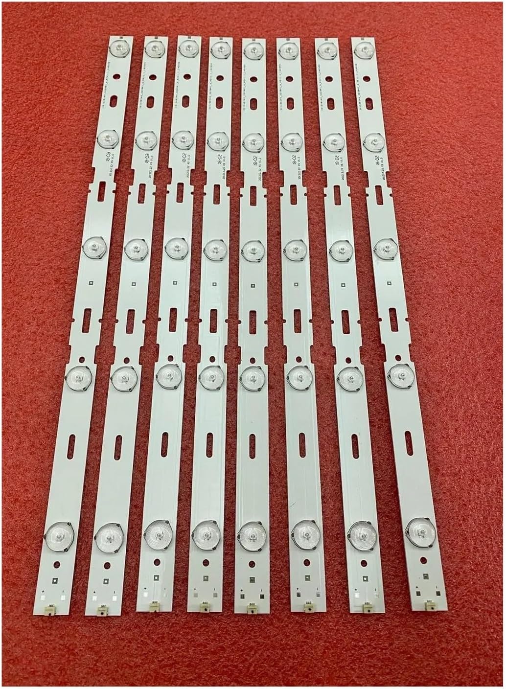 Backlight Strip Compatible with 40VLE5520BG 40VLE6522BL 40VLE565BG 40VLE6520BL 2013ARC40 40VLE4421BF 40VLE8220BF Spare Parts(8pcs for 1 TV)