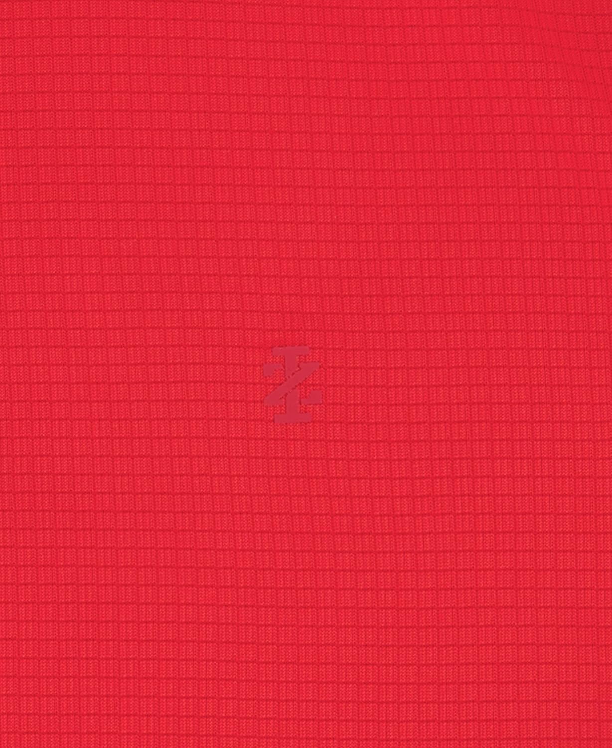 Izod Boys Performance Golf Grid Short Sleeve Stretch Collared Polo Shirt - Image 5