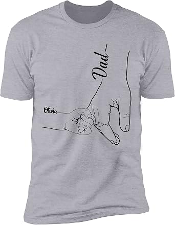 Amazon.com: Personalized Dad Shirt with 