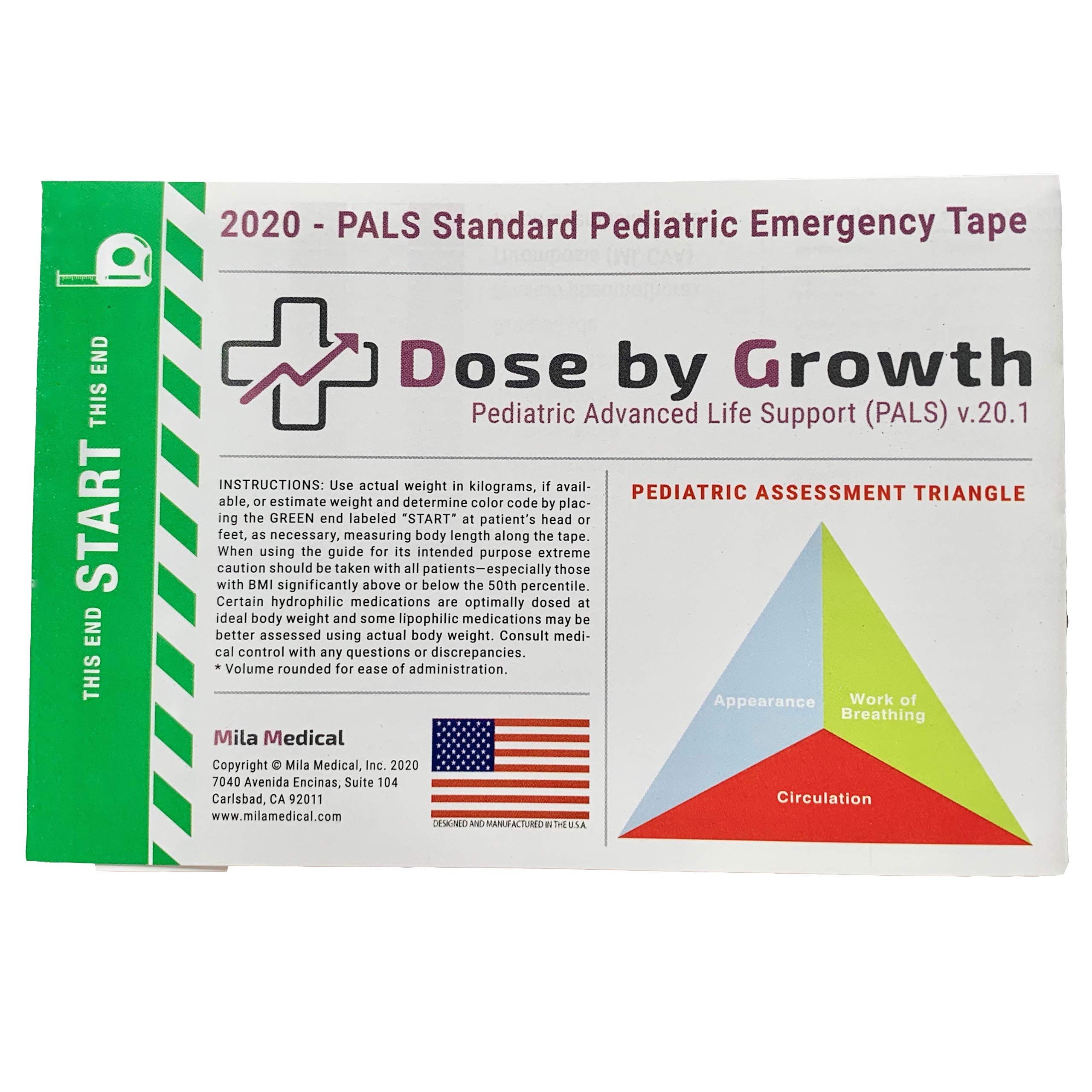 Buy 2019 PALS (Pediatric Advanced Life Support) Dose by Growth