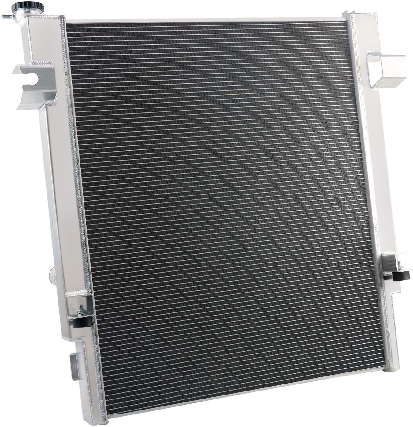 ALLOYWORKS 3 Row Core Aluminum Radiator for 2010-2012 2011 Dodge Ram 1500 2500 3500 4500 5500 6.7L L6 Diesel