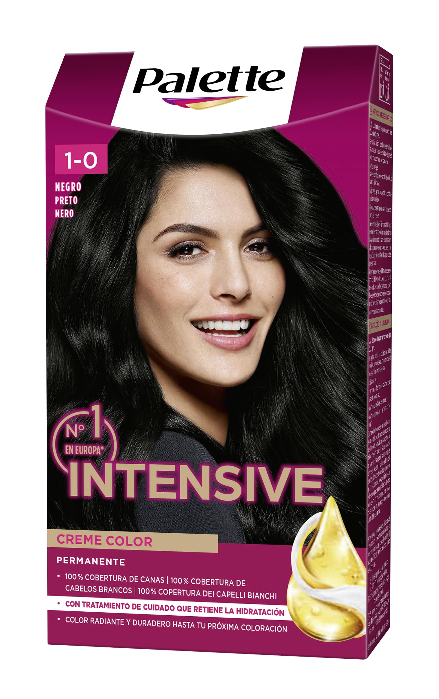 Schwarzkopf Palette Intensive Tinte | Palette Intensive Tinte N.1 Negro