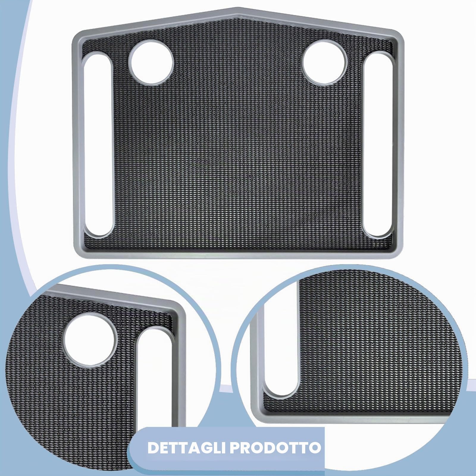 perfk Vassoio per deambulatori, Accessorio per ausili alla deambulazione, Parti di Ricambio per Artigianato, Tavolo portaoggetti, Vassoio per Alimenti per