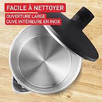 Tefal KO1408E0 1500W Elektromos Vízforraló Fekete Rozsdamentes Acél Belsővel 5