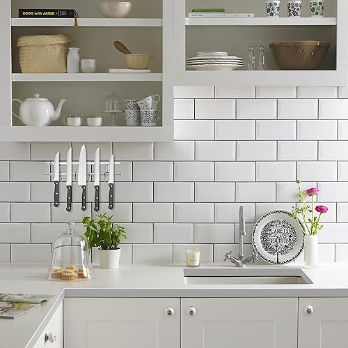 Miniatura 9 de La mejor tira magnética para cuchillos con ganchos en caja de regalo. 5 años de garantía.