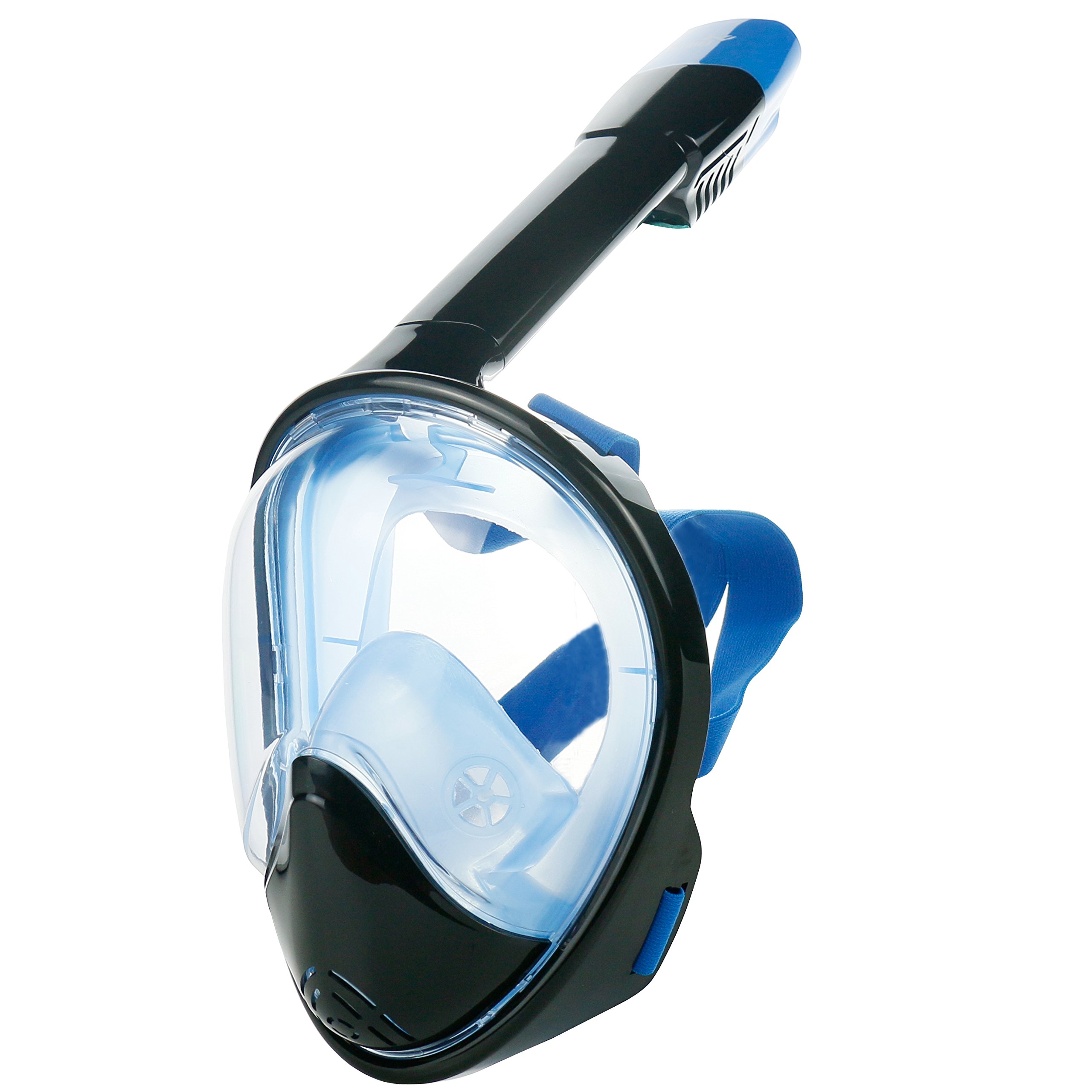 Wamoon snorkel mask full face (Blue, S/M)