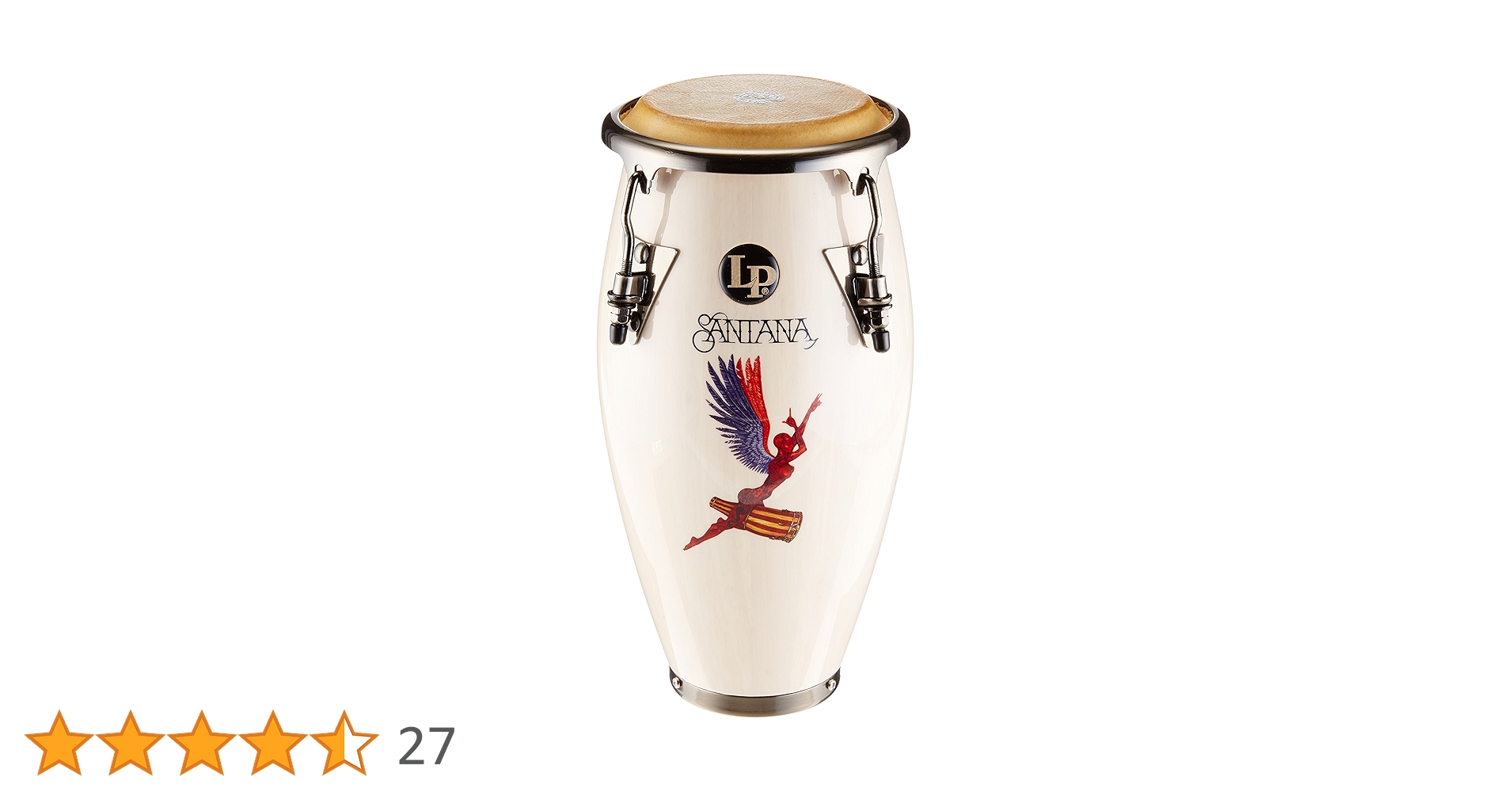 LP Santana ミニコンガ LPM197-SNW ホワイト Amazon | LP LPM197-SNW サンタナ・ミニコンガ（WH) | コンガ | 楽器