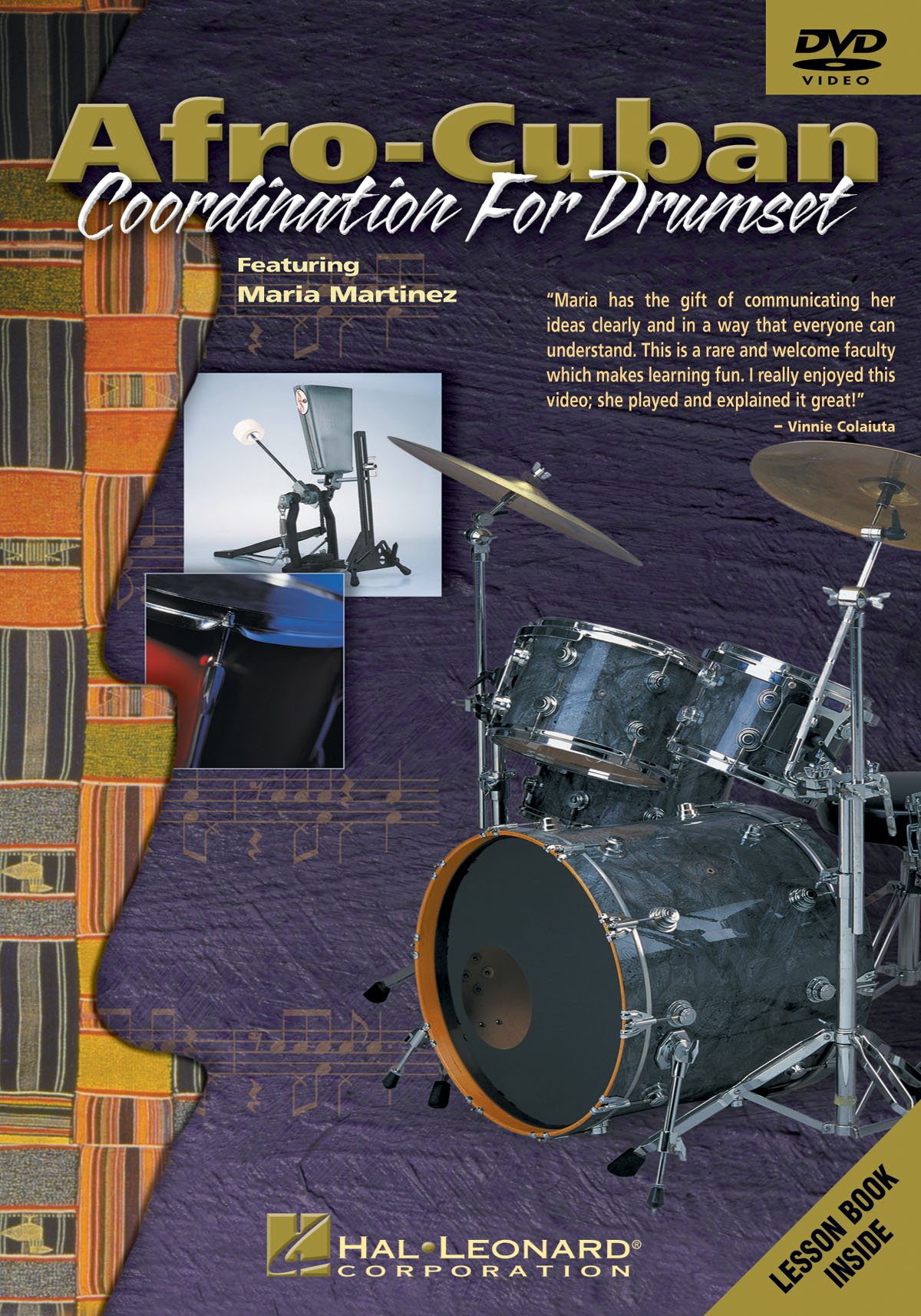 AFRO-CUBAN COORDINATION FOR DRUMSET (DVD) (DVD) DIVERS AUTEURS