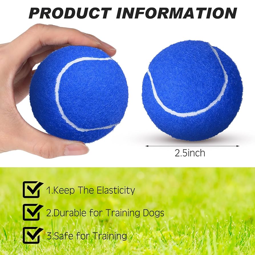 Amazon | Jenaai 48個 色付きテニスボール バルク 2.5インチ