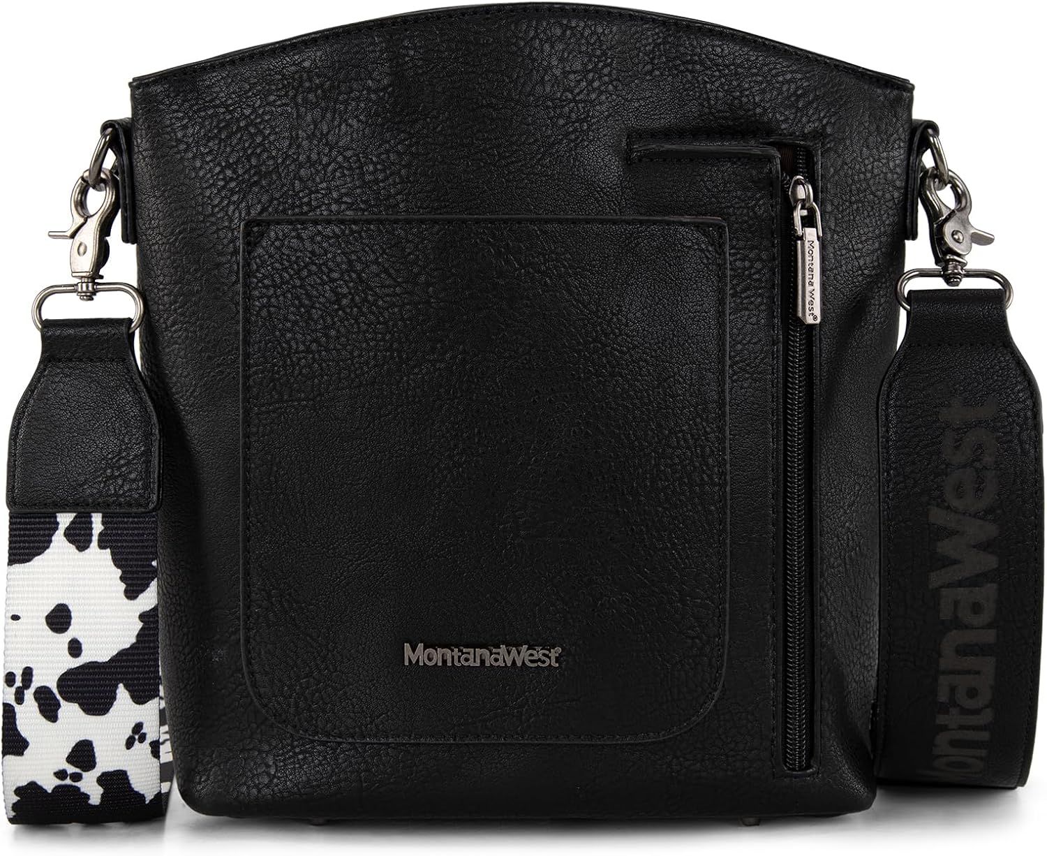 Montana West Double Compartments Cross Body Bag for Women with Adjustable Strap and Specialized Pocket - Image 6