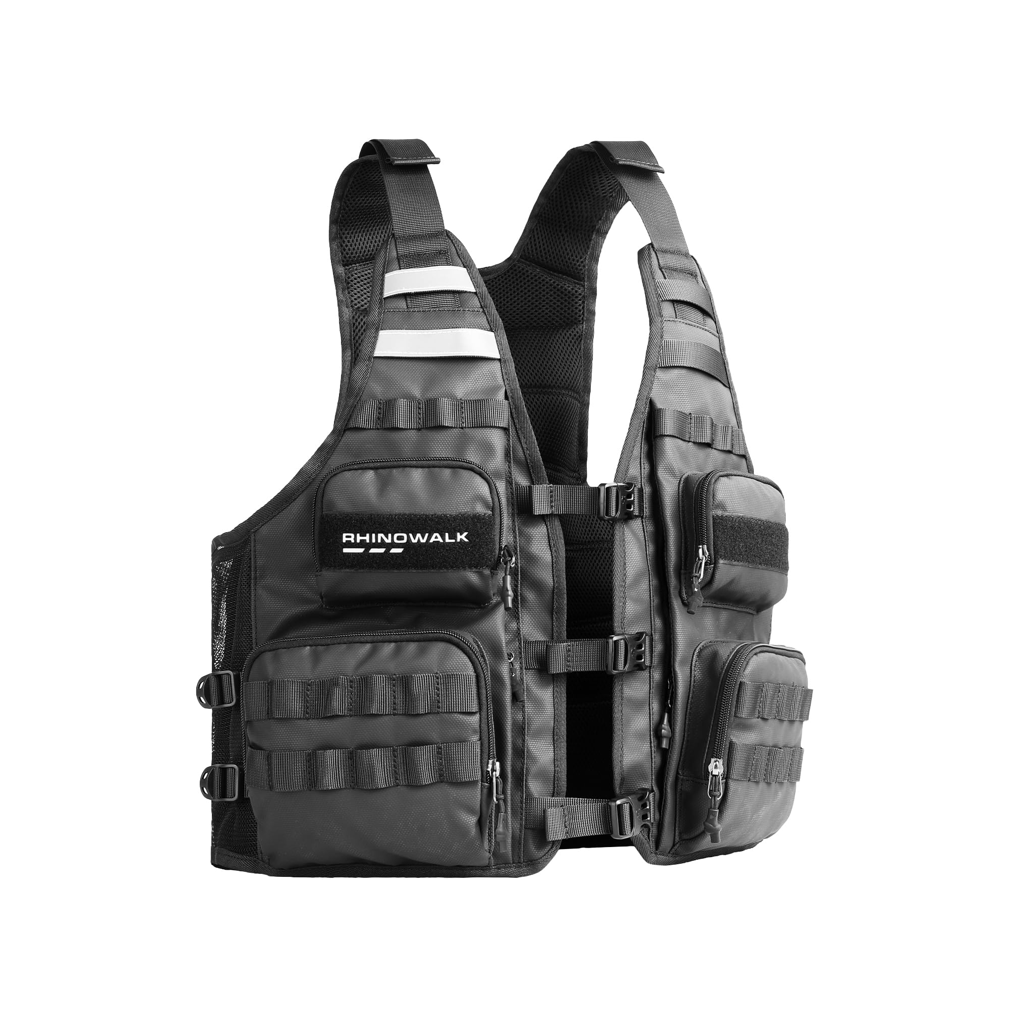 Rhinowalk Fishing Photography Vest with Multi Pockets Outdoor Jackets for Hunting, Hiking, Climbing, Traveling
