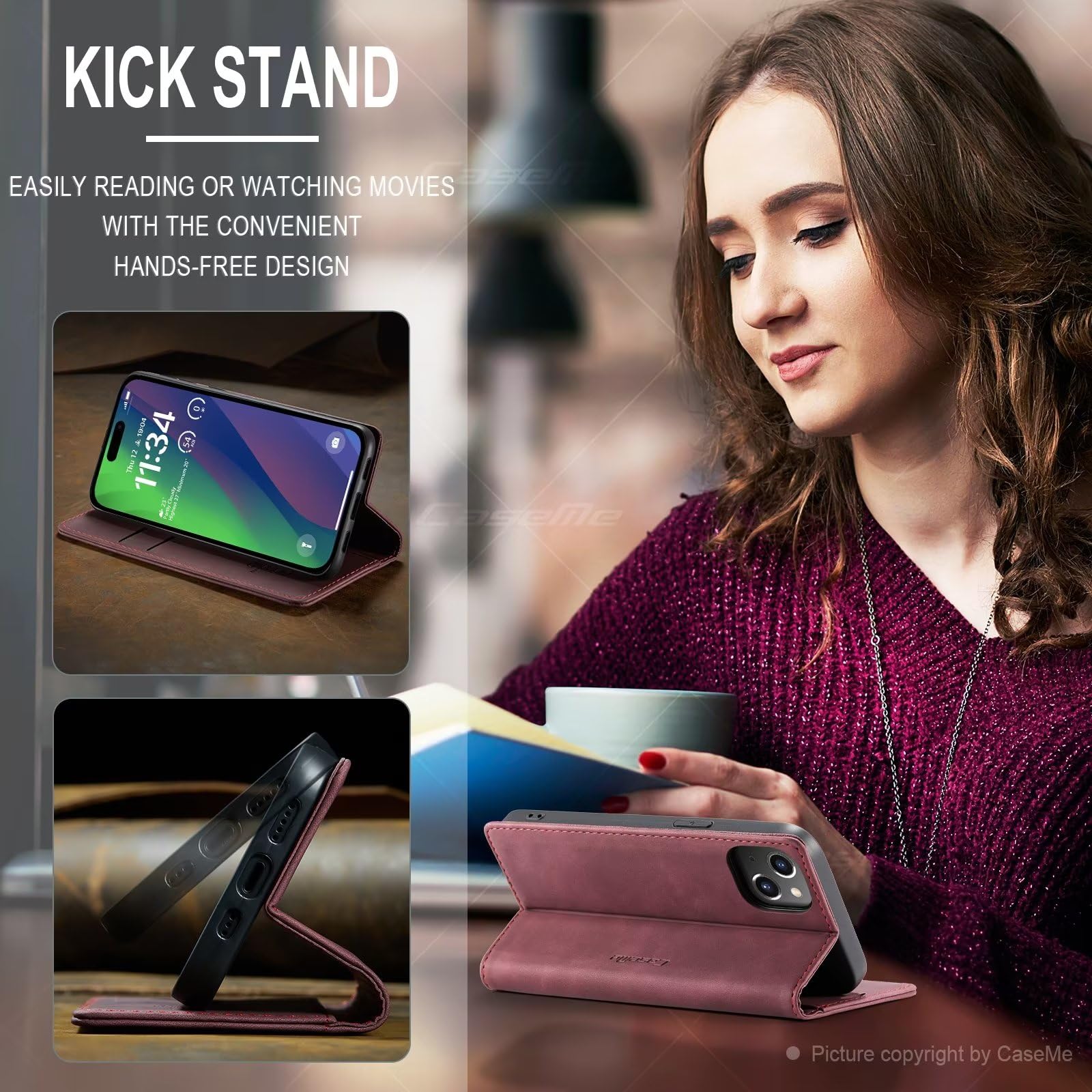 Cover Portafoglio Xiaomi Mi 10T Lite 5G In Pelle PU Con 2 Pellicole Vetro Temperato - Colore Caffè - 6