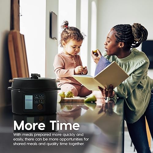 Miniatura 2 de IRIS Olla a presión japonesa de 3 cuartos de galón y 8 en 1 de Estados Unidos, olla a presión eléctrica, olla de arrocera, vaporera, para 2 a 3