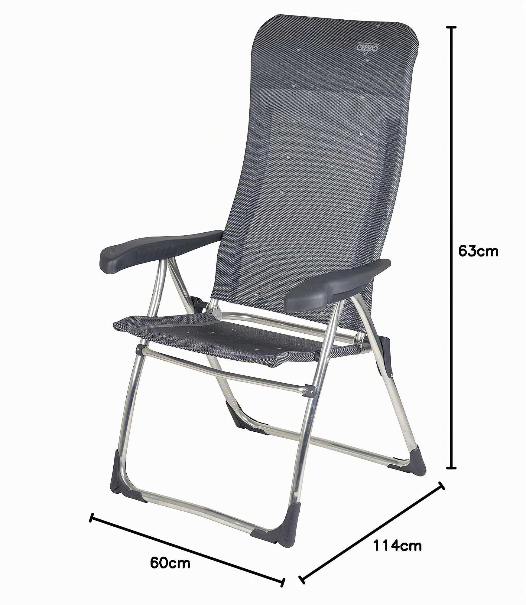 Crespo - Fauteuil - XS - AL/215 - Gris foncé