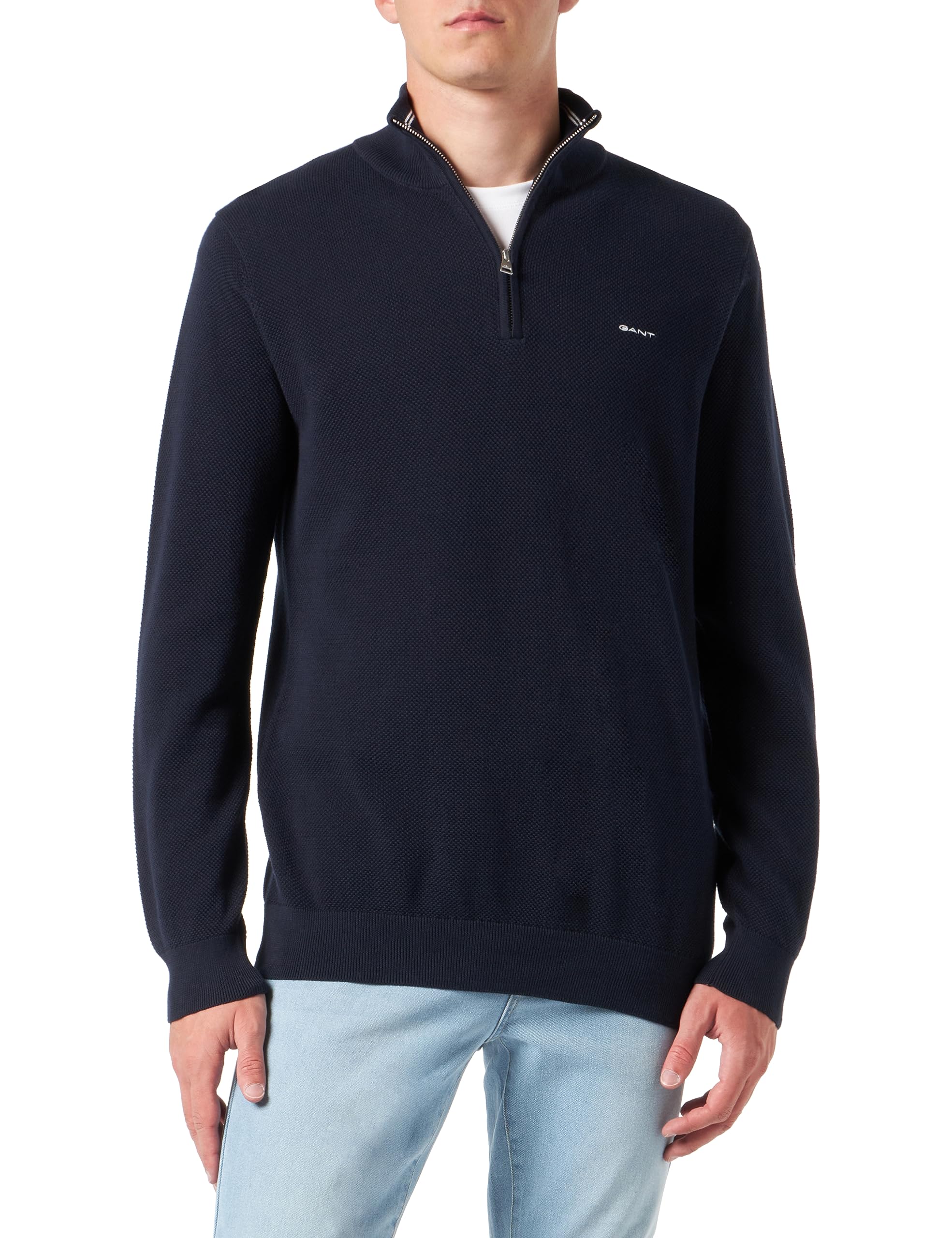 GANT Herren Casual Cotton Half Zip Pullover (1er Pack)