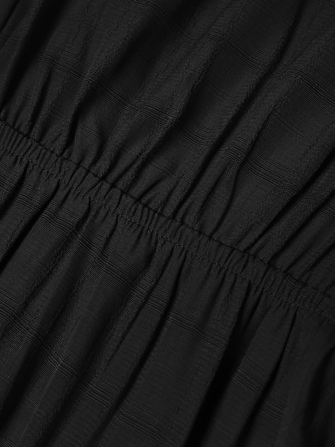 YOINS Womens Shirt Dresses V Neck Tunic Blouses Button Down Tops Casual Mini Dress S Black