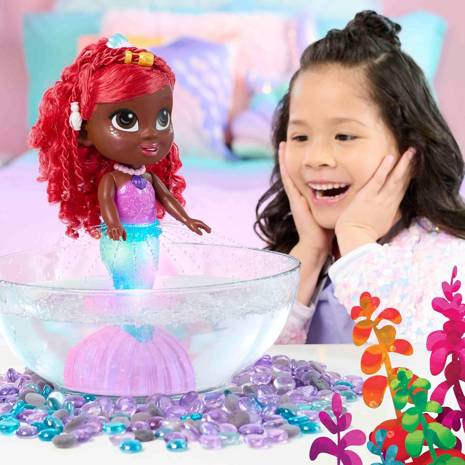 Just Play Disney Junior Splash Glow Ariel Lights Ghana Ubuy