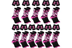 Pink Baseball Socks Bulk for Breast Cancer Awareness