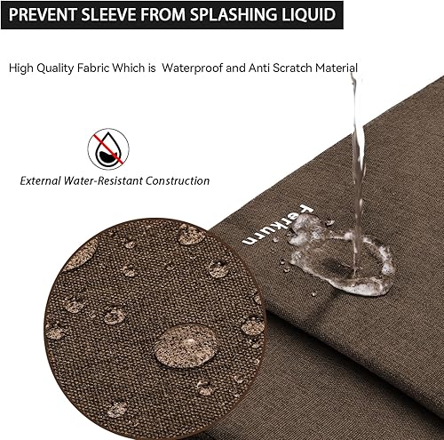 Miniatura 7 de Ferkurn Funda para computadora portátil para mujeres y hombres, compatible con HP Envy Pavilion OmenLG GramMSIDell Inspiron XPSLenovoAcer, maletín