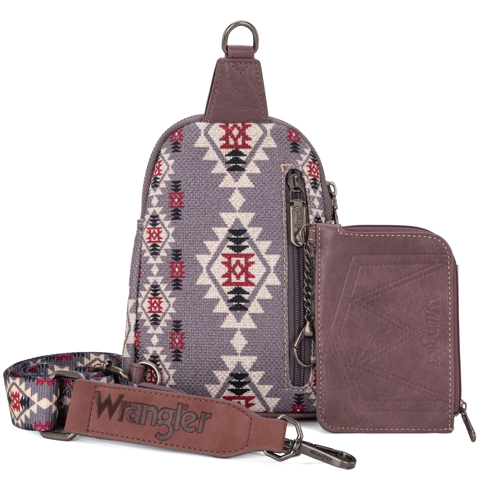 Wrangler Aztec Crossbody Sling Bags for Women Wallet Set | Sling, Bags