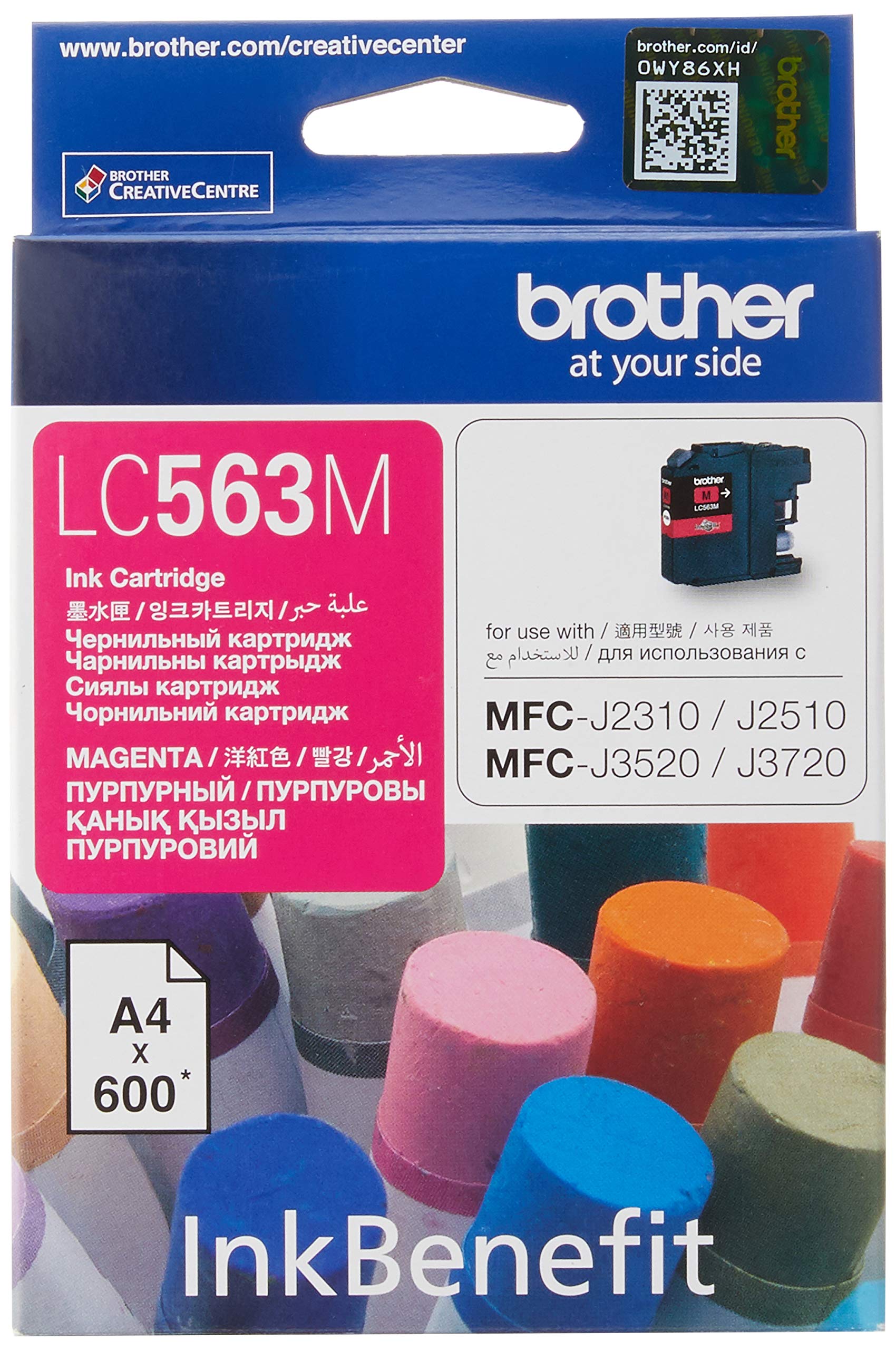 Brother Ink Cartridge, Magenta [lc563m]