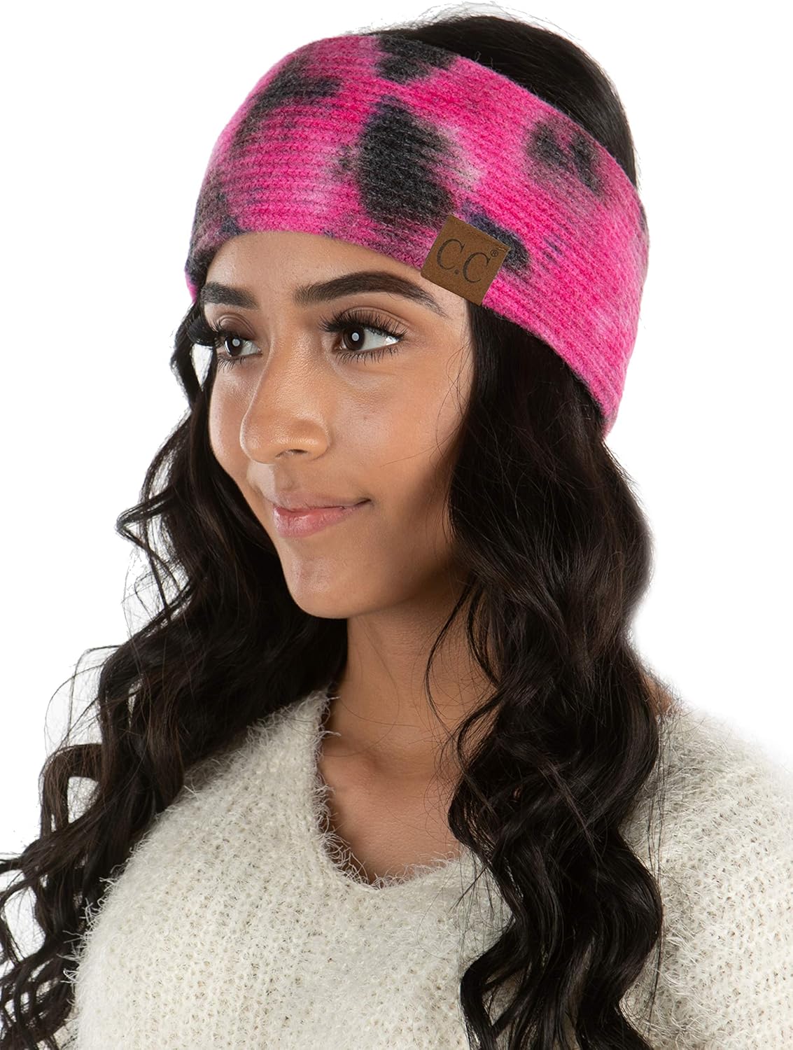 Funky Junque Women's Cozy Tie Dye Headband Ear Warmer - Stylish Winter Headwrap - Bright Hues, Neutral Tones, Value Packs - Image 2