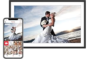 Aura Frames 15.6' Digital Picture Frame with IPS Touchscreen