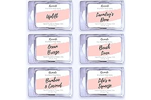 Kermode Natural Clean Fresh Scented Wax Cubes Melts - Non Toxic, Cruelty Free