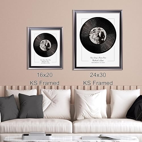 Vista 60 de Letras de música personalizadas, canciones, lienzo/fotos sin marco/impresiones enmarcadas con corazón en nombres de corazón, fecha de carga de fotos