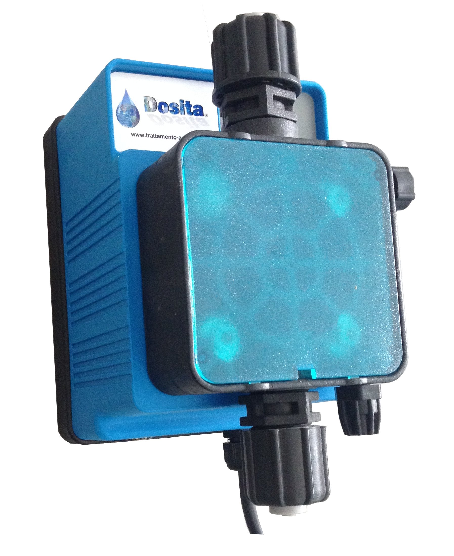 Dosierpumpe Verträglichkeit Analog A Dosierung konstante mit Umfang verstellbar für Dosierung Flüssigkeiten Typ me2-ca – 5 l/h @ 5 Bar 230 VAC, geprüfte PP mit Viton gehalten