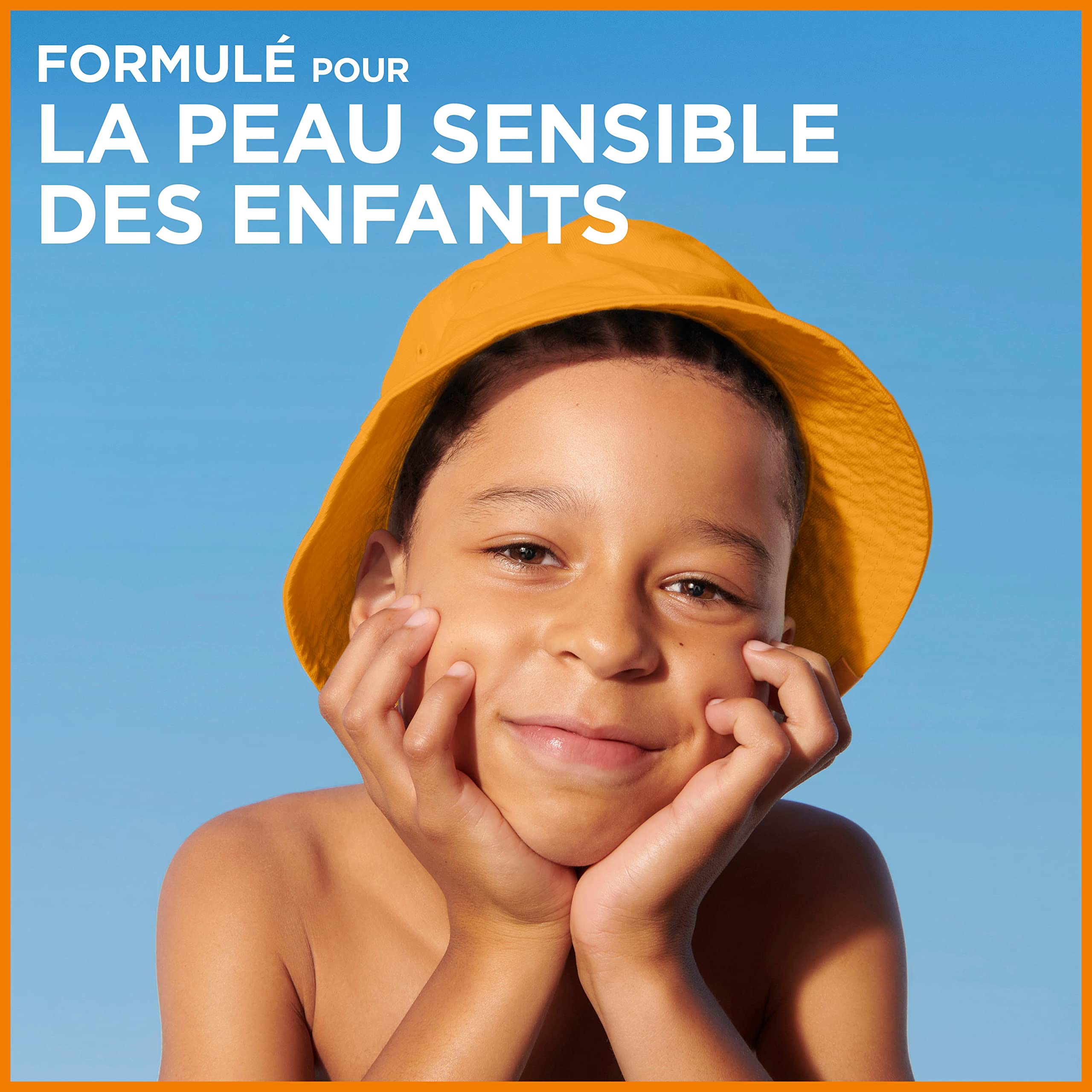 GARNIER Ambre Solaire - Bébé À L'Ombre Sensitive Expert+ - Lait Solaire Bébé FPS 50+ - Protège des UVA & UVB, UVA Longs - Résiste à L'eau - Céramides - Vegan - Dès 6 Mois - Peaux Claires - 50 ml