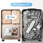 VYLEE Universal Travel Adapter with Power Strip, Compact International Power Adapter with 2 USA sockets, 2 USB-A & 1 USB-C Ports, 6ft Extension Cord, Worldwide Plug Adapter for Europe UK US AU