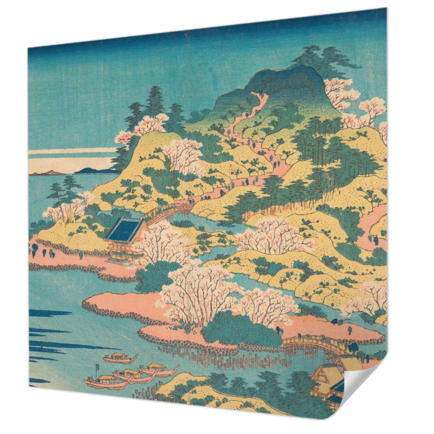 Revêtement mural panoramique haute qualité style japonais format 250x250